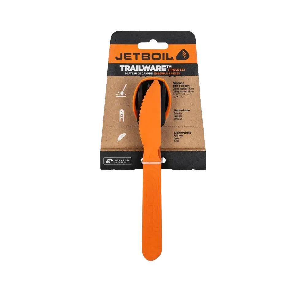 Zestaw sztućców Jetboil TrailWare, pomarańczowy 10/10