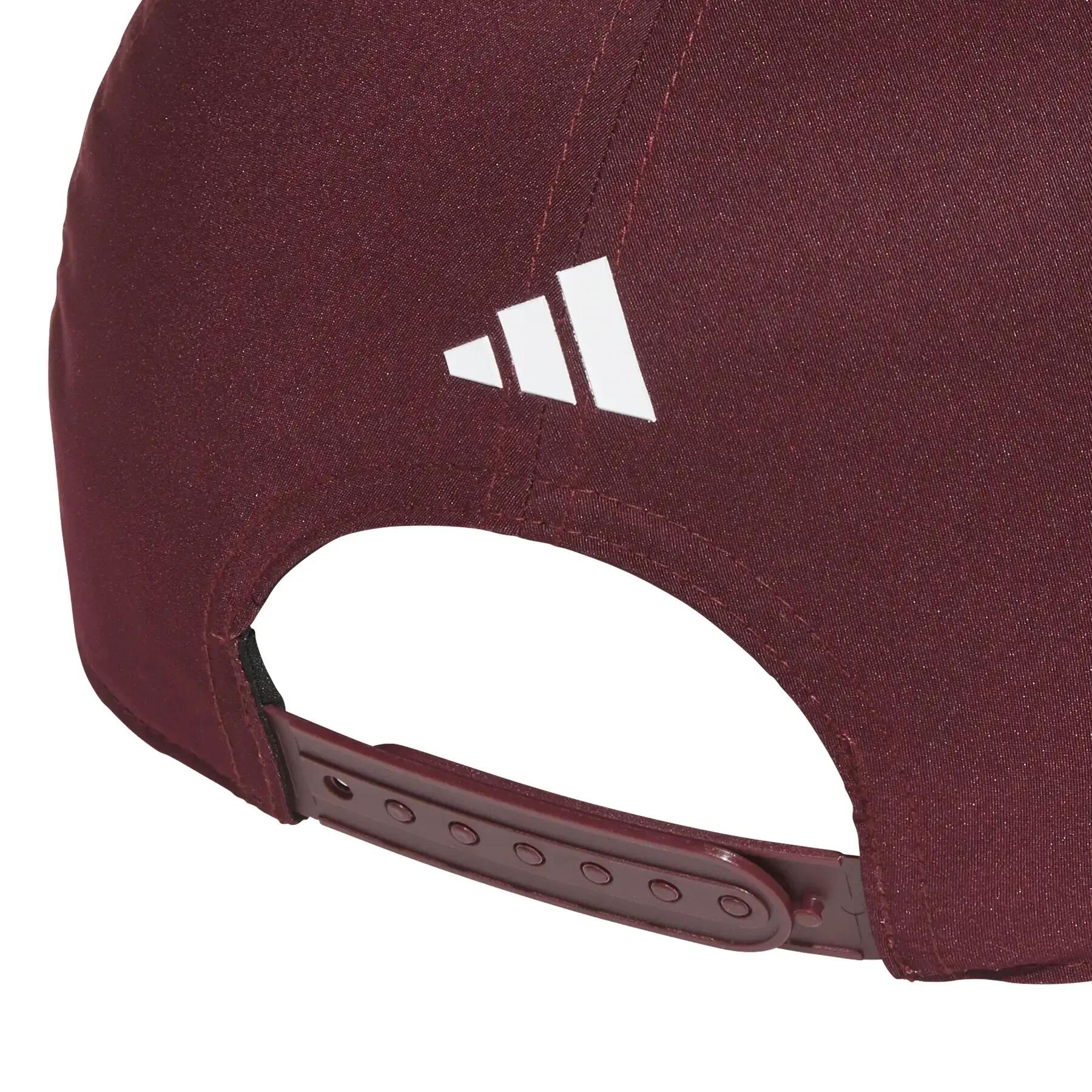 Casquette de golf Adidas Tour Hat 3 Stripes 26 pour homme, bordeaux 4/4