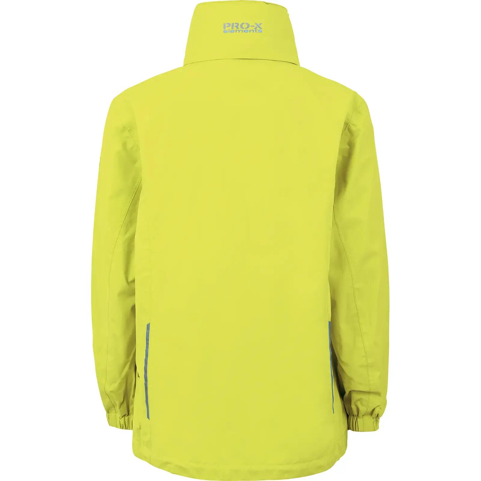 Veste de pluie fille LINA vert citron - vert 2/2
