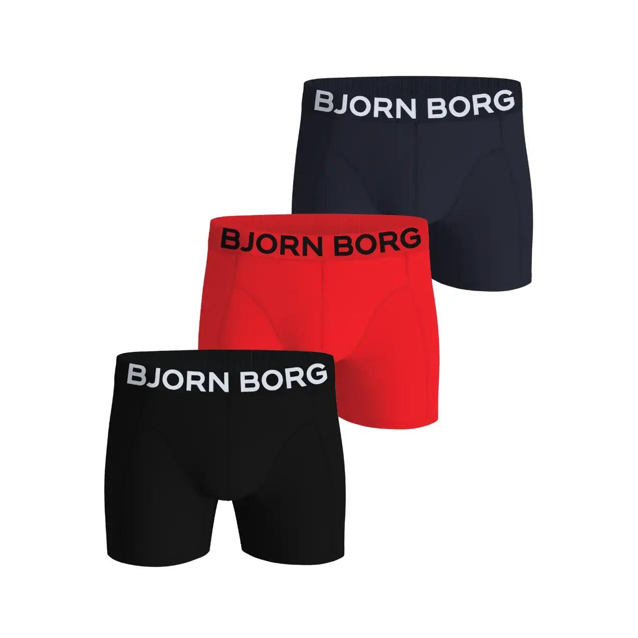 bjorn_borg ORGANIC COTTON STRETCH BOXER 3p in cotone riciclato – MULTIPACK 2 2/3