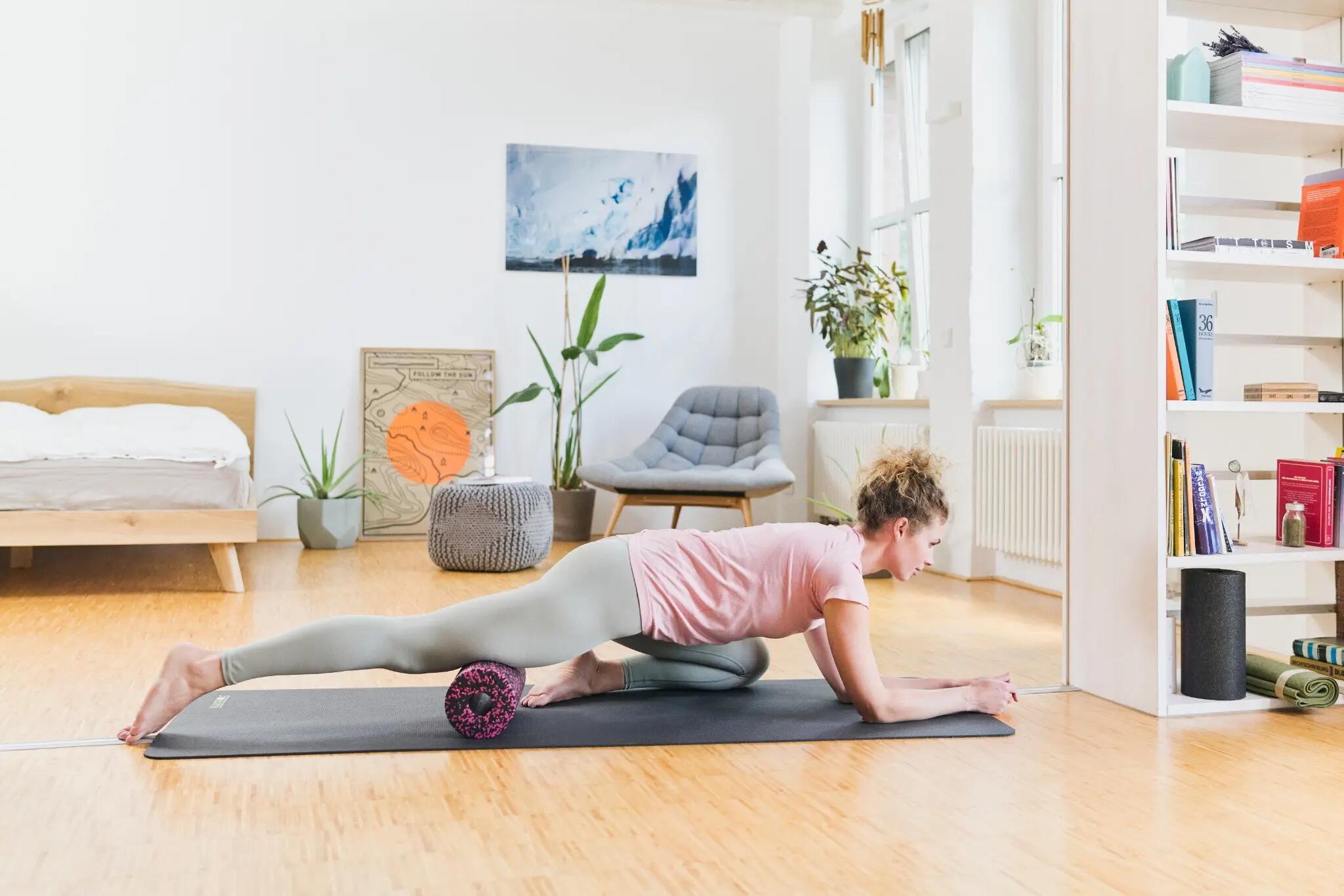 Standard Foam Roller - 30 cm - Nero / Bianco / Blu 6/11