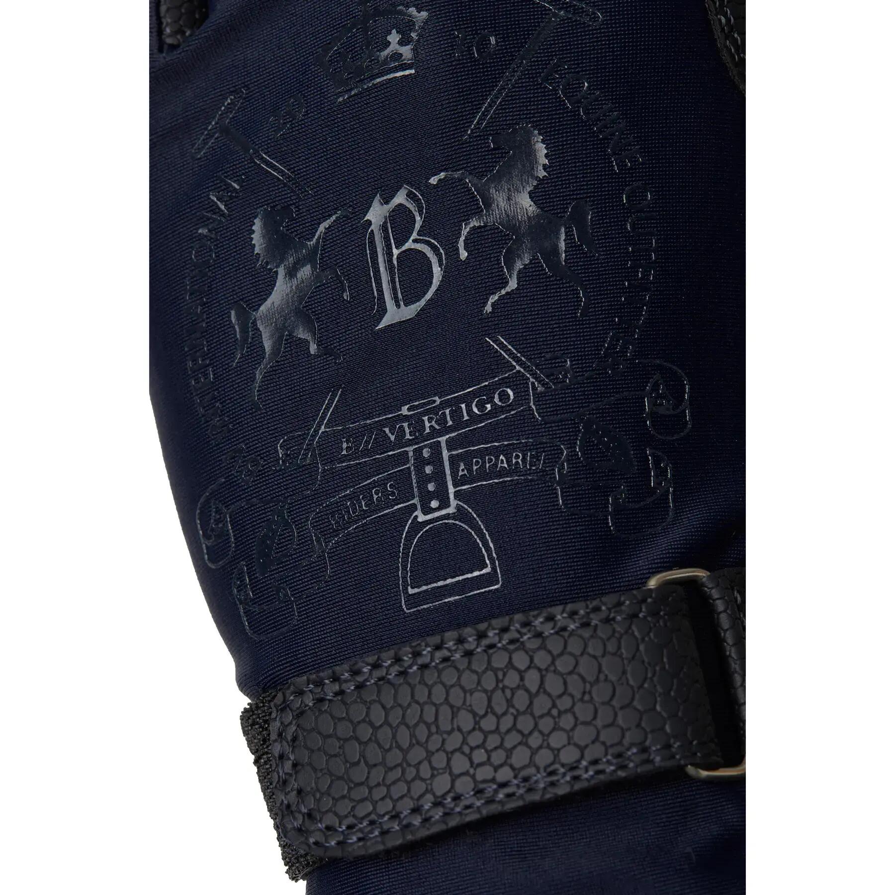 Gants d'équitation avec logo imprimé femme B Vertigo Laia 5/5