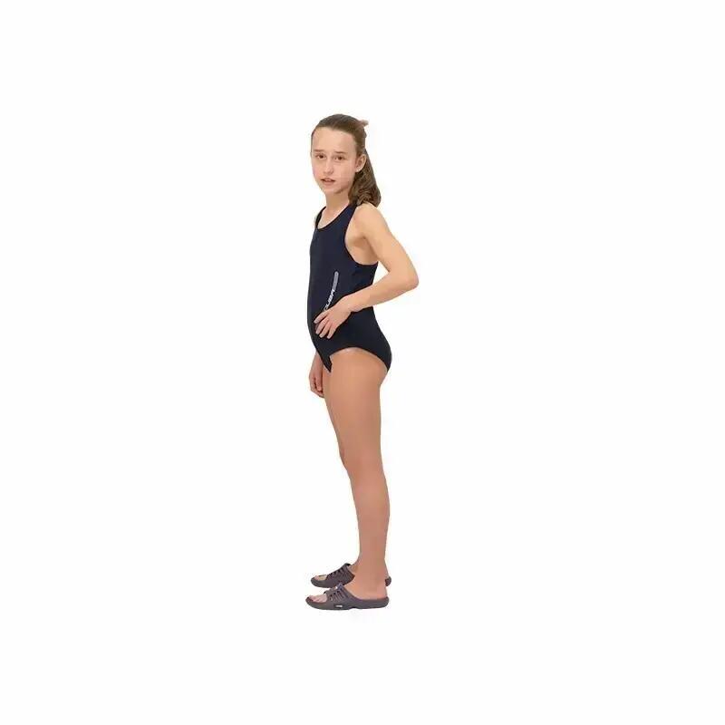 Costume da bagno da ragazza Squba Training Series Blu 3/3
