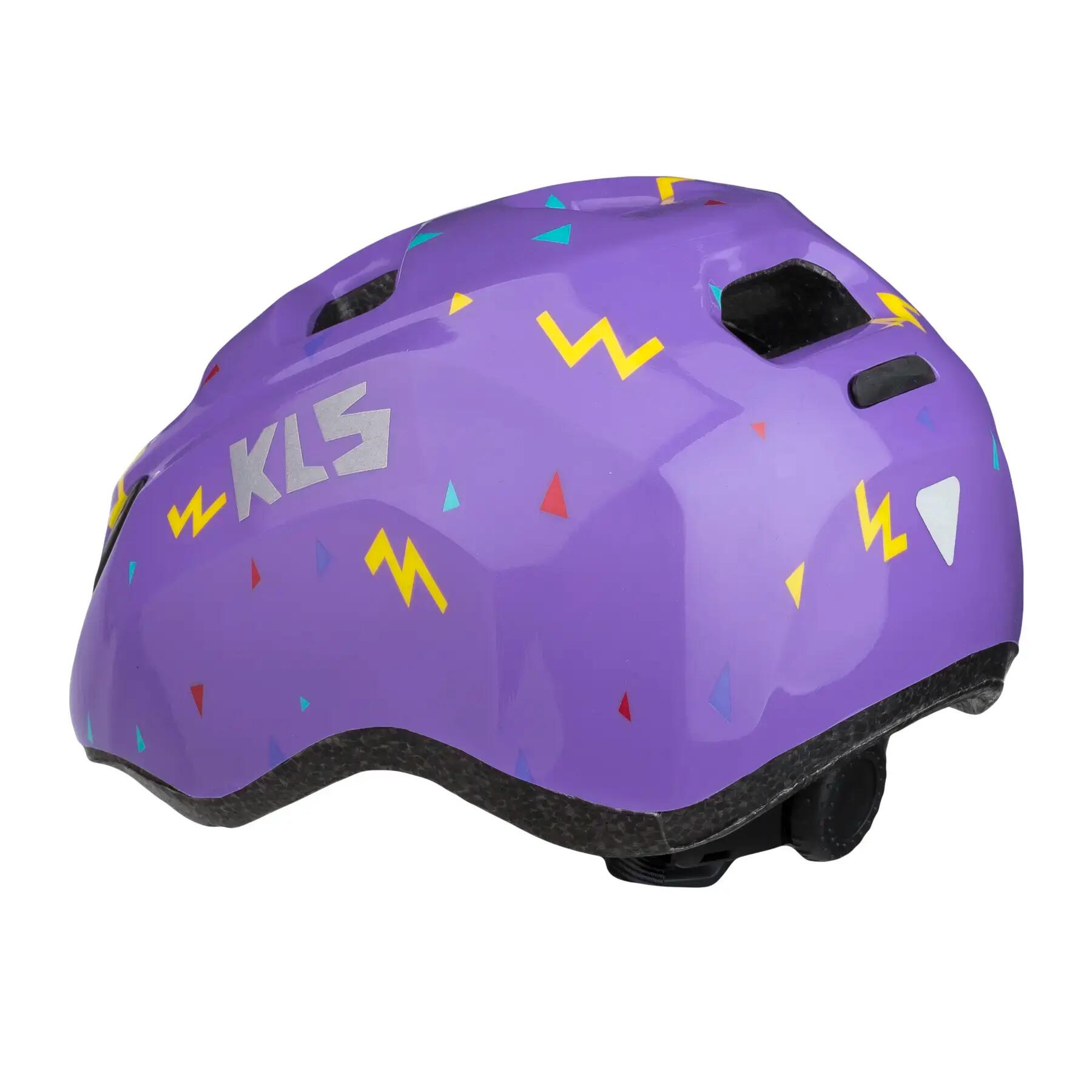 ZIGZAG Helm Fahrradhelme in Purple 2/2
