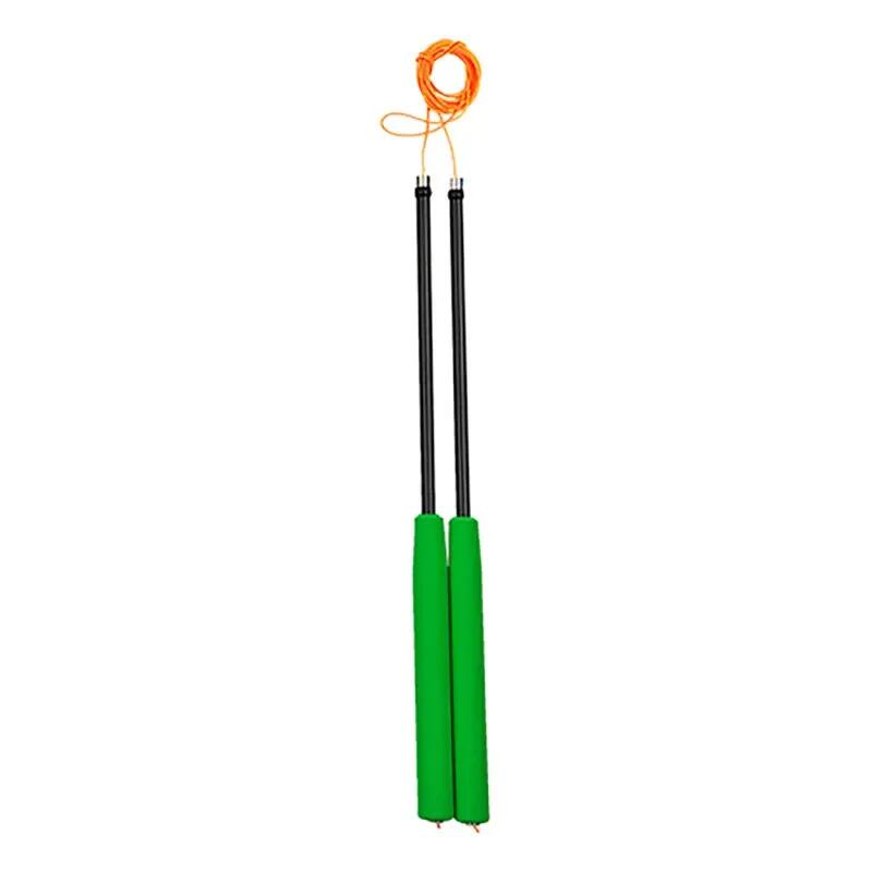 Diabolo Jazz vert + baguettes fibre vert 31 cm HENRYS 3/3
