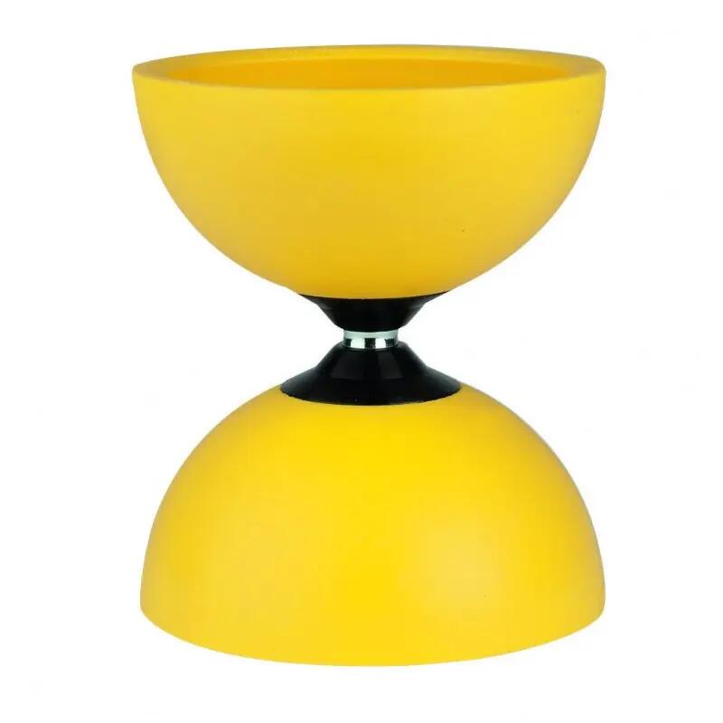 Diábolo Jazz Amarelo + Bastões de Fibra Preto 31 cm HENRYS 2/3
