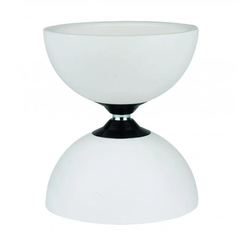 Diabolo Jazz blanc + baguettes fibre noir 31 cm HENRYS 2/3