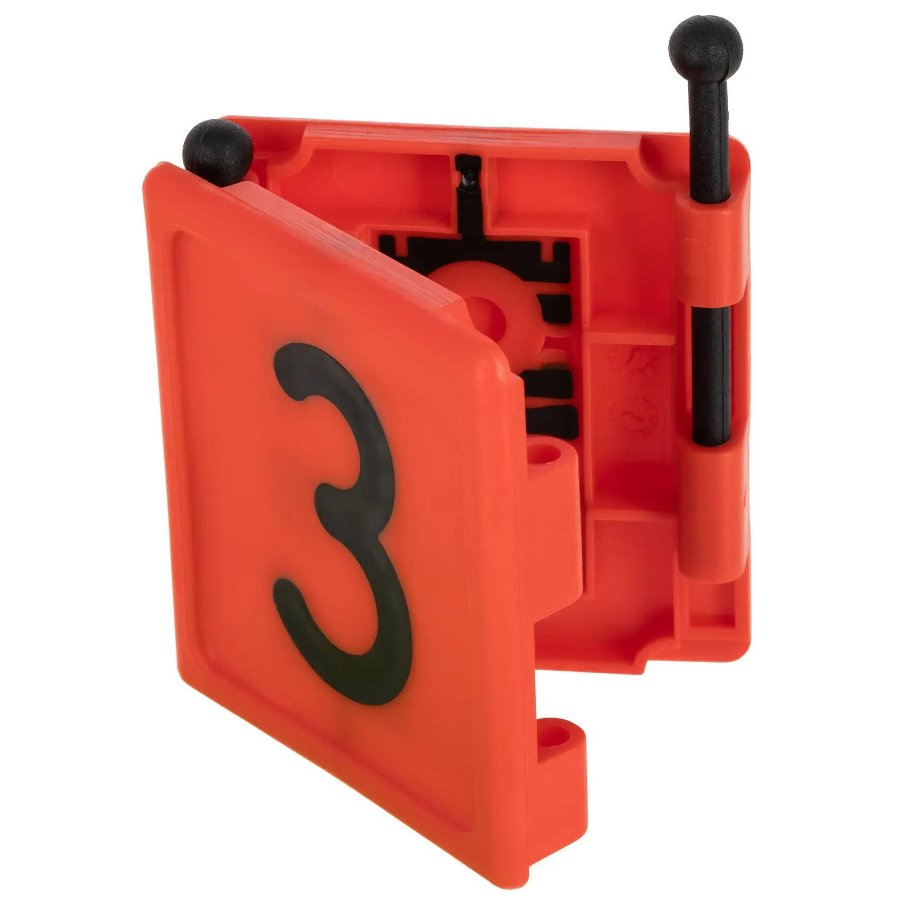 Plaqueta numerada para colar dobrável Kerbl (x6) 2/2