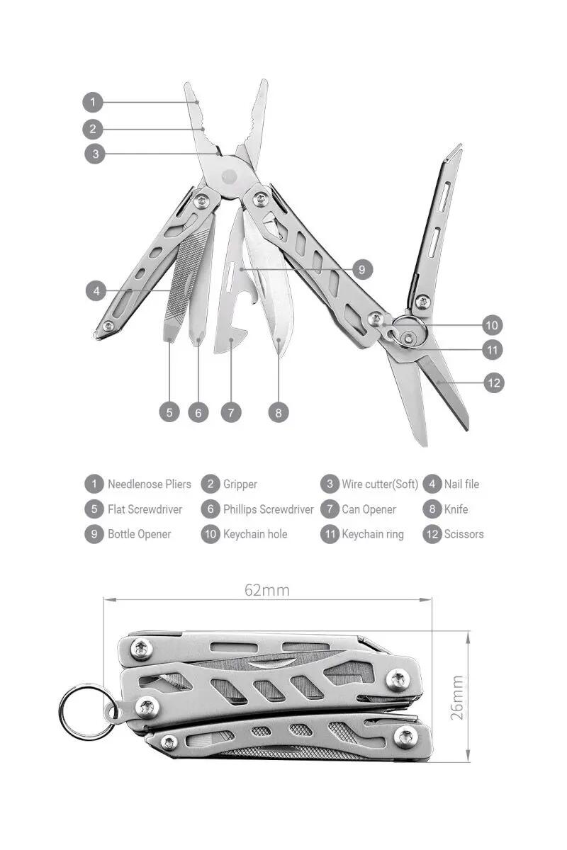 Multitool Mini Flagship NE20178 10in1 3/5