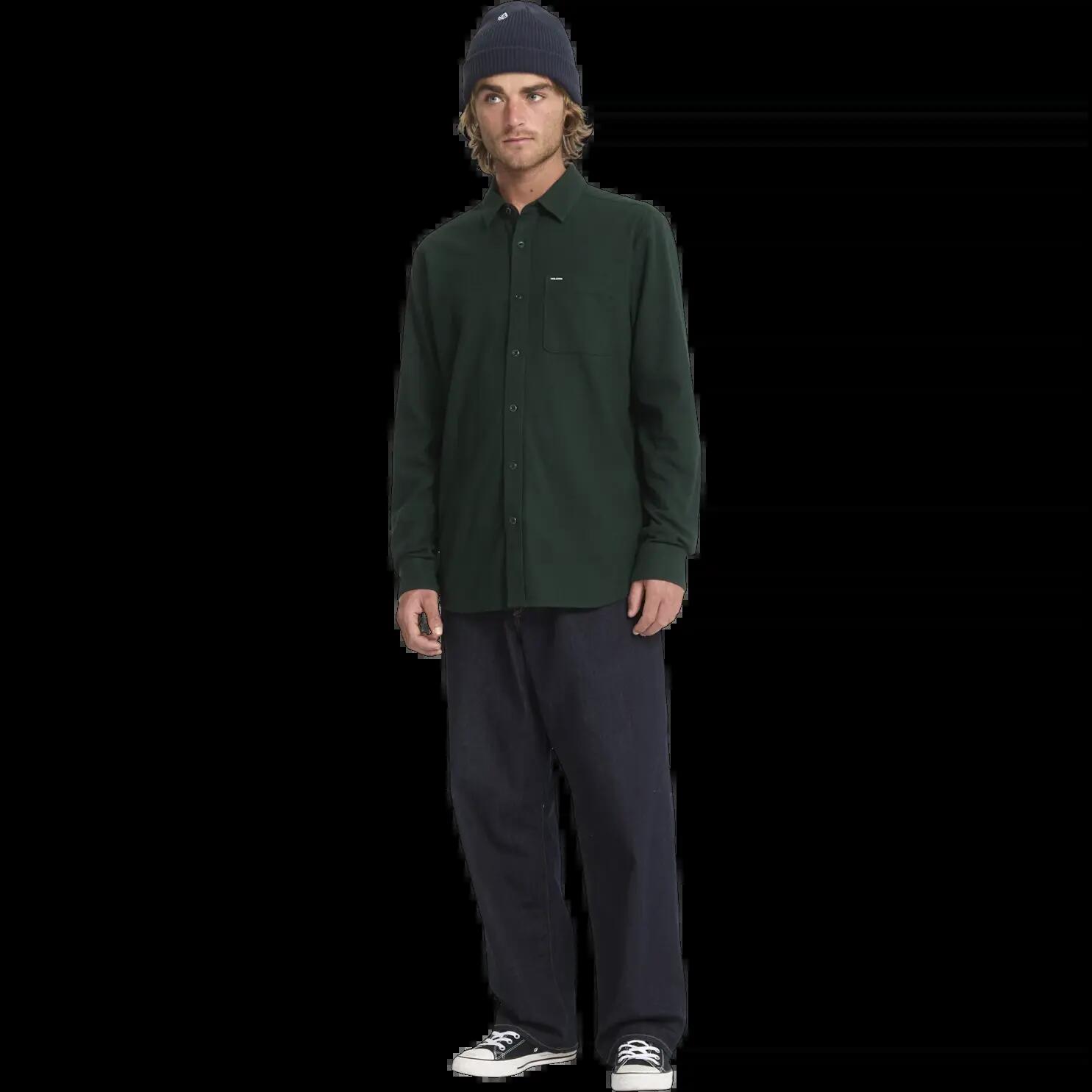 Chemise Volcom Caden Vert 6/8