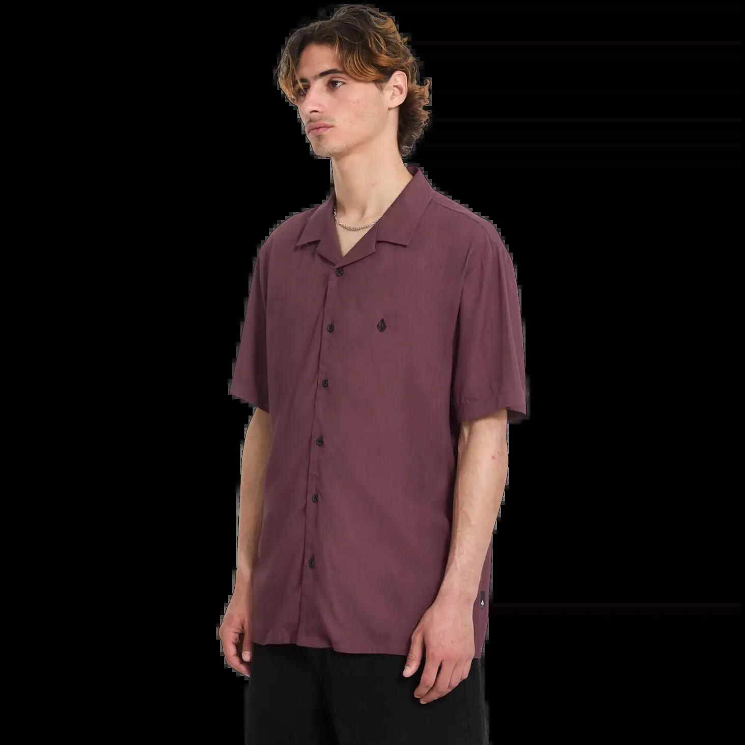 Chemise Volcom SINGLE STONE Violet Neige 3/5