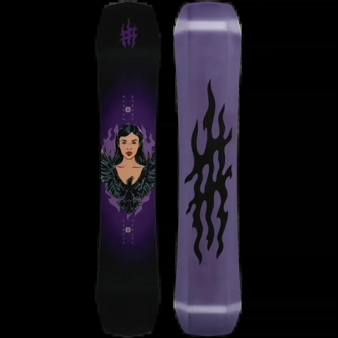 Tabla de snowboard Yes Eiki Pro 2025 Púrpura 2/7