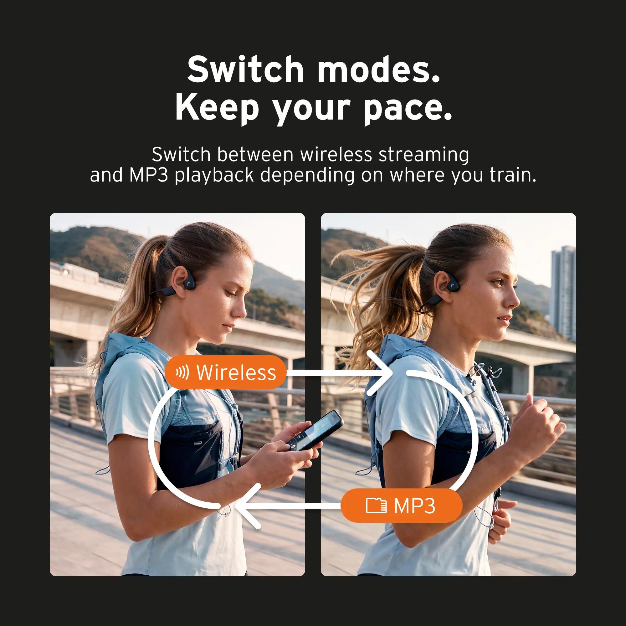 AquaMotion Pro Bone Conduction-koptelefoon 5/13