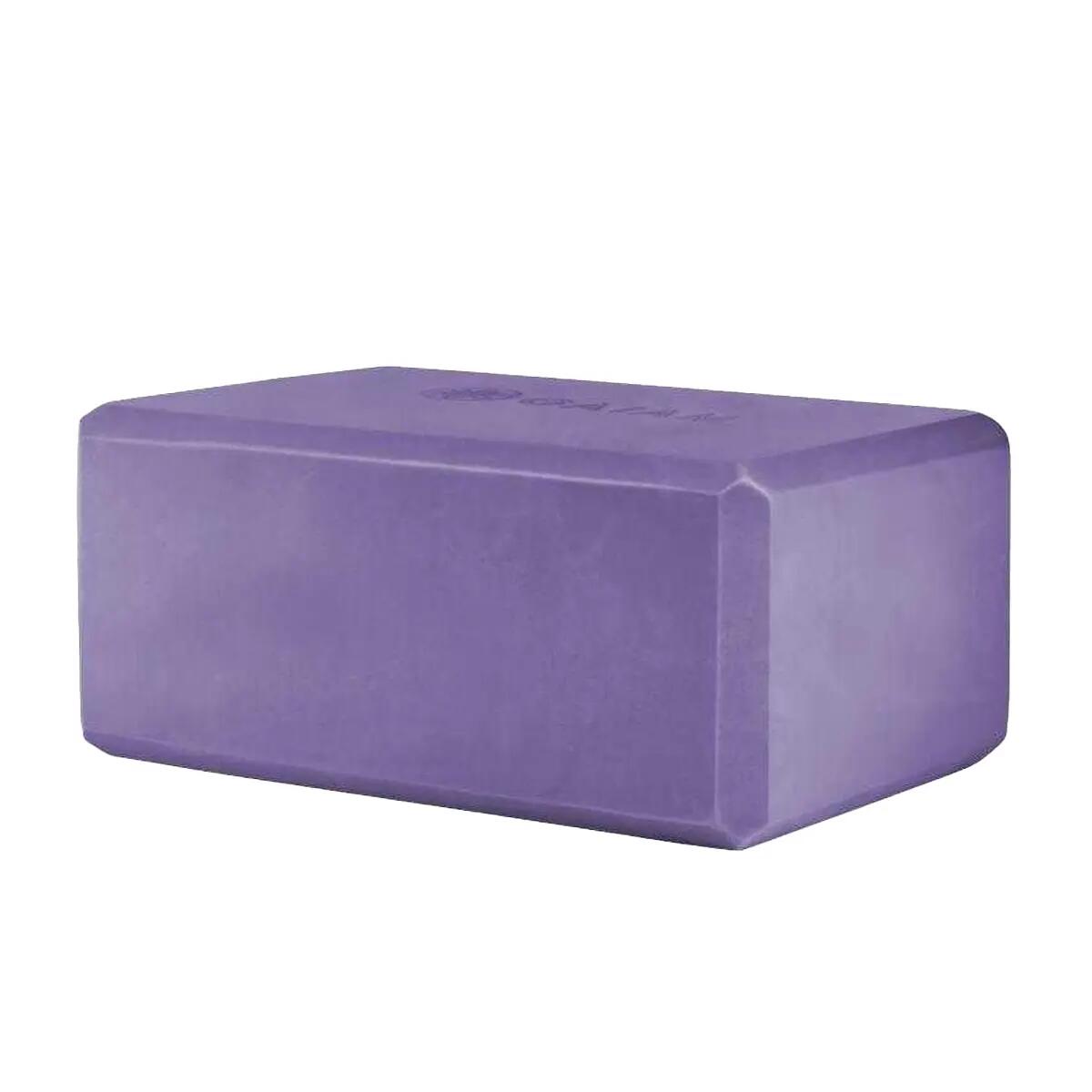 Piankowy Blok Do Jogi Z Logo Jeden Rozmiar 4/5