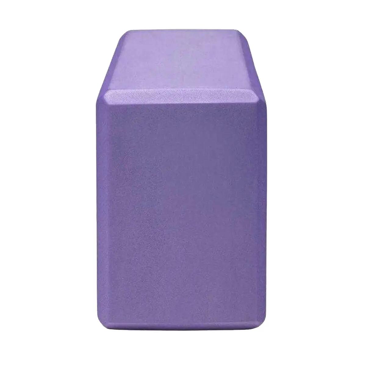 Piankowy Blok Do Jogi Z Logo Jeden Rozmiar 2/5
