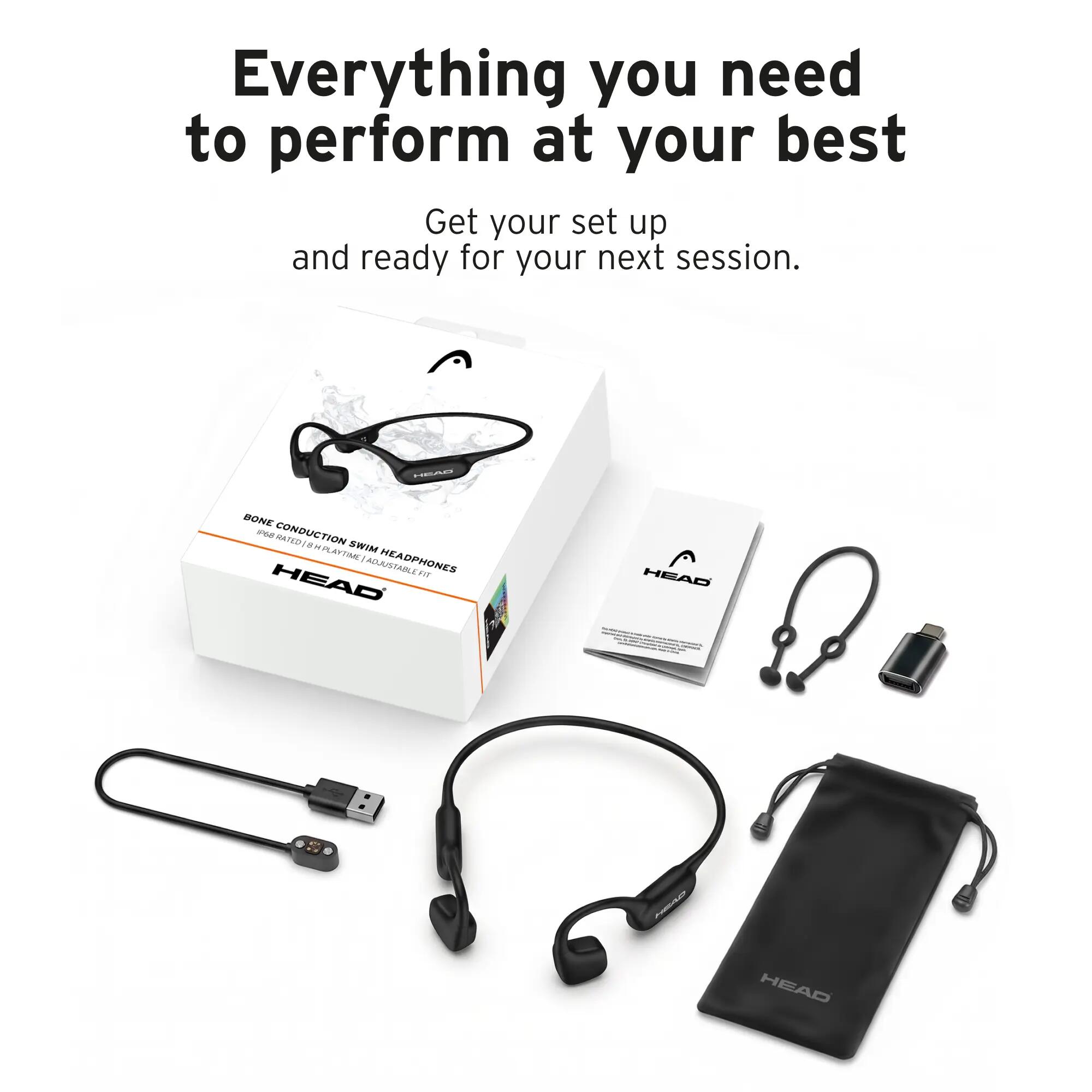 AquaMotion Pro Bone Conduction-koptelefoon 13/13