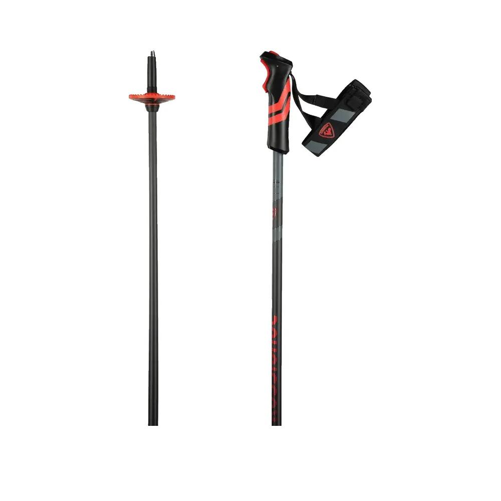 Kije narciarskie Rossignol TACTIC CARBON CLIP RED czerwony 6/7