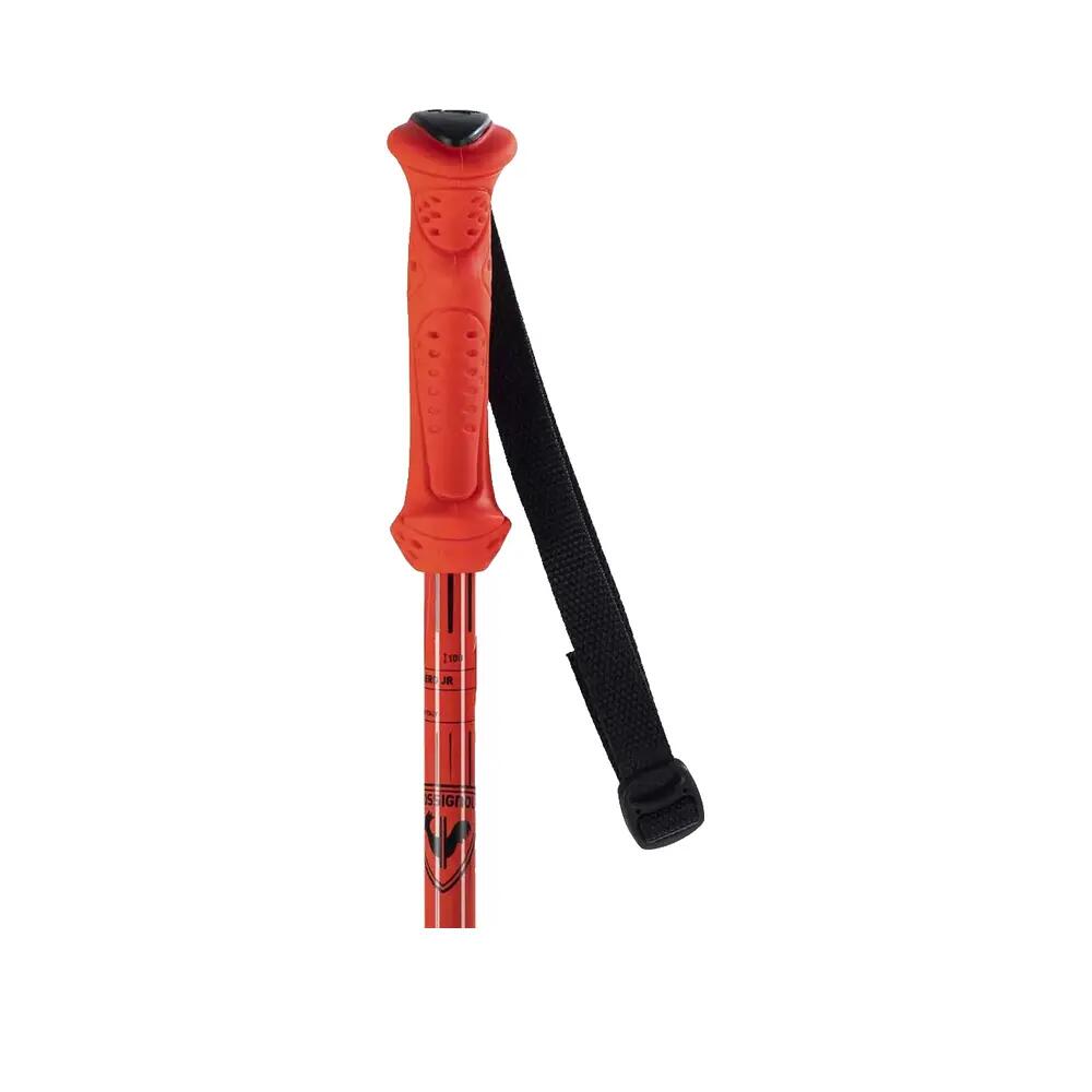 Kije narciarskie dla dzieci ROSSIGNOL HERO JR - czerwony 6/7