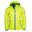 Veste Softshell pour enfants Trollfjord jaune lime/bleu pétrole