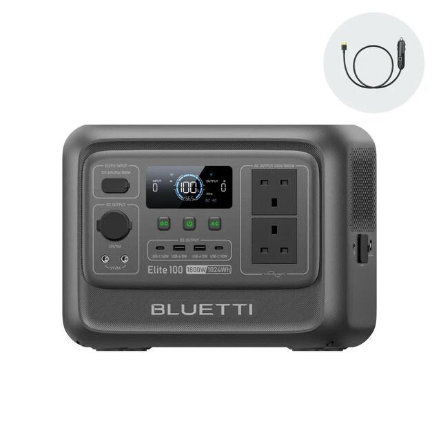 BLUETTI BLUETTI Elite 100 V2 1024Wh Portable Power Station, Battery for Camping,Home
