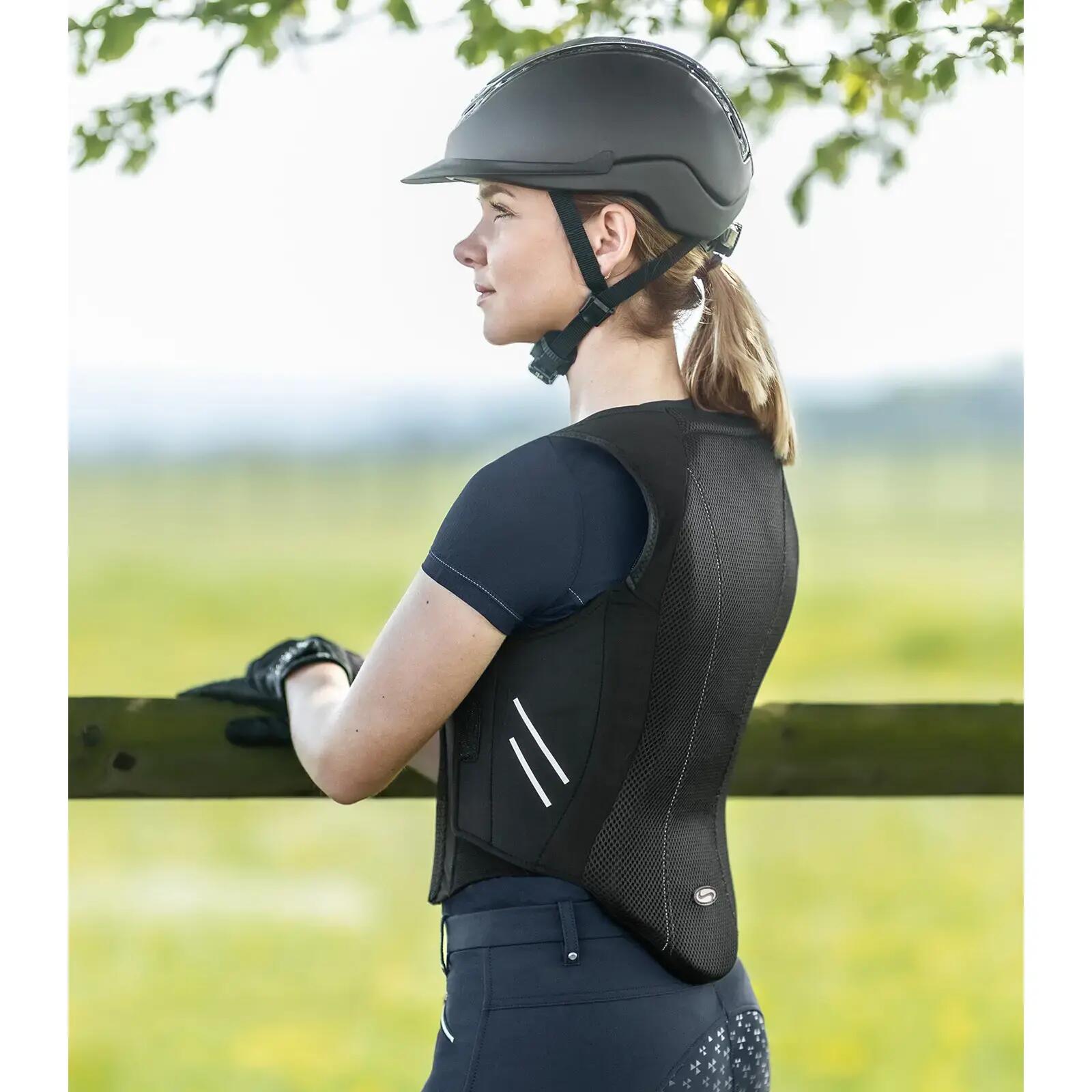 Child's flexible riding back protector Swing P07 4/6