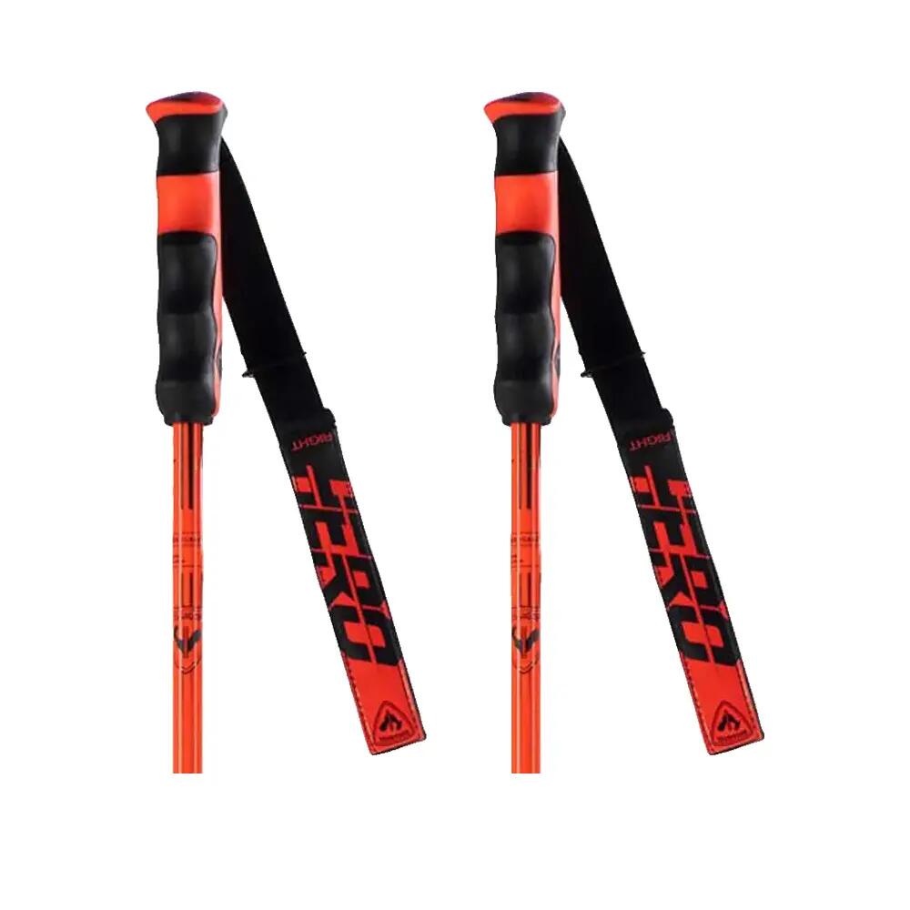 Rossignol Hero Carbon Orange Ski Poles 5/7