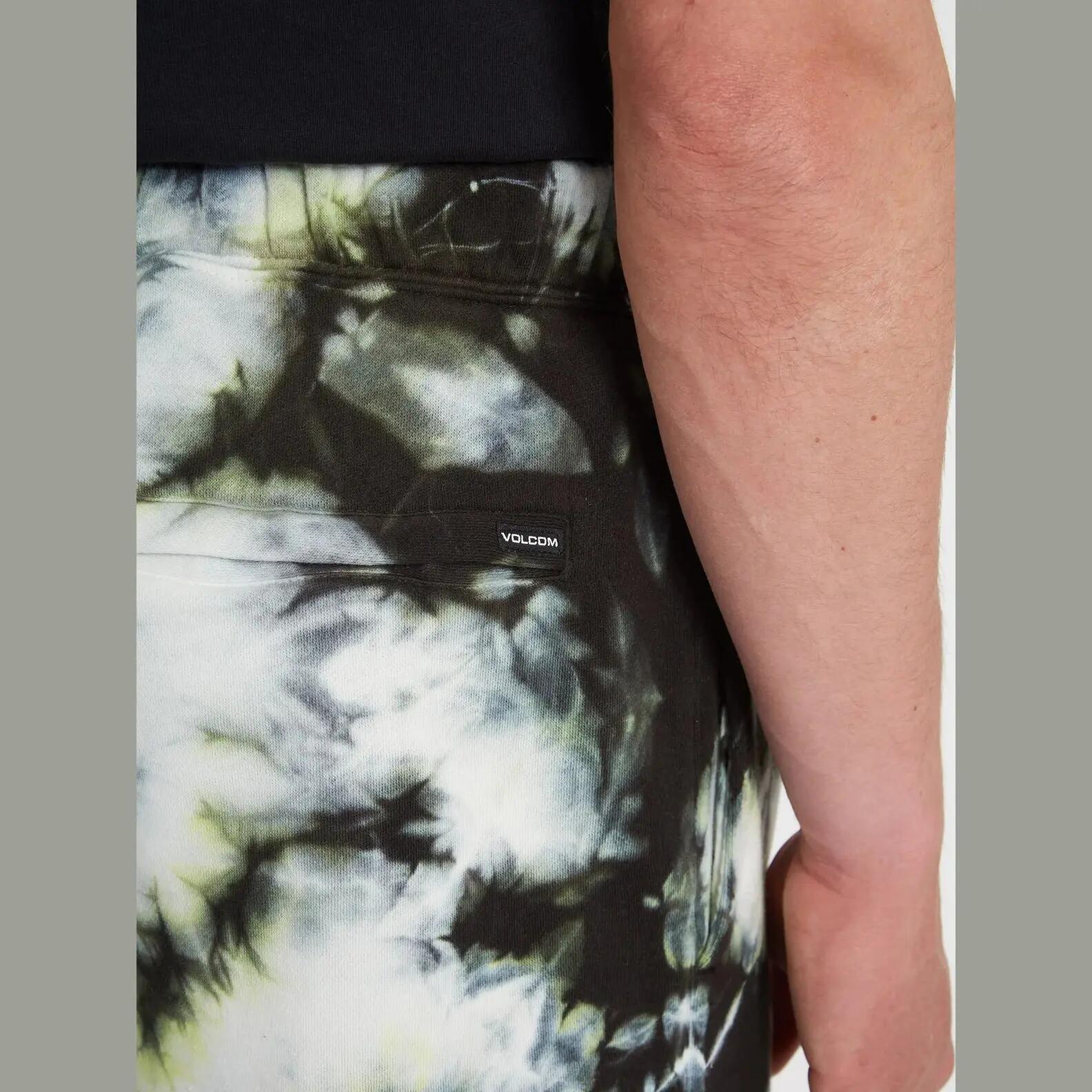 Calções Volcom Iconic Stone Plus Fleece Short Verde Lima 4/4