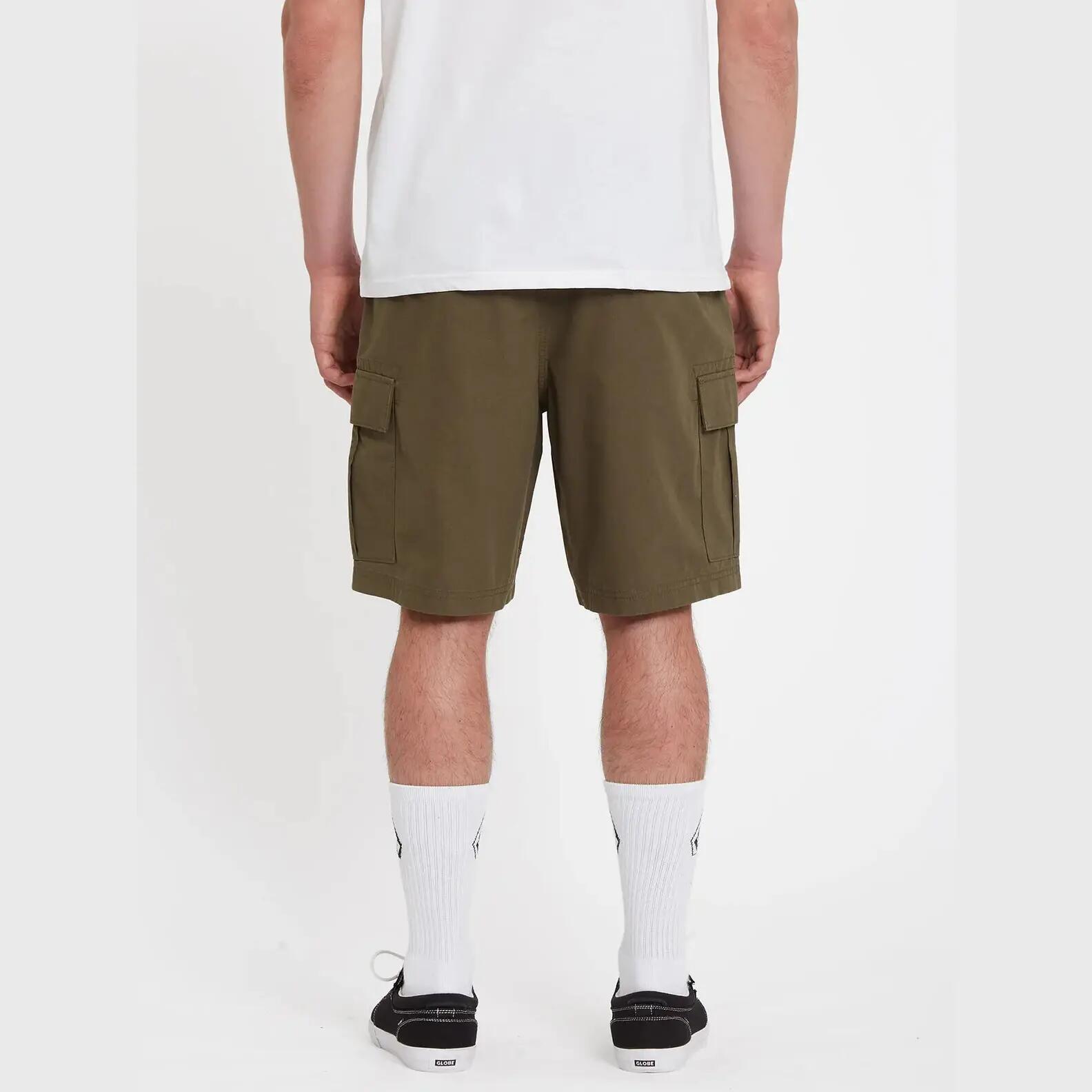 Calções Volcom March Cargo Verde 2/4