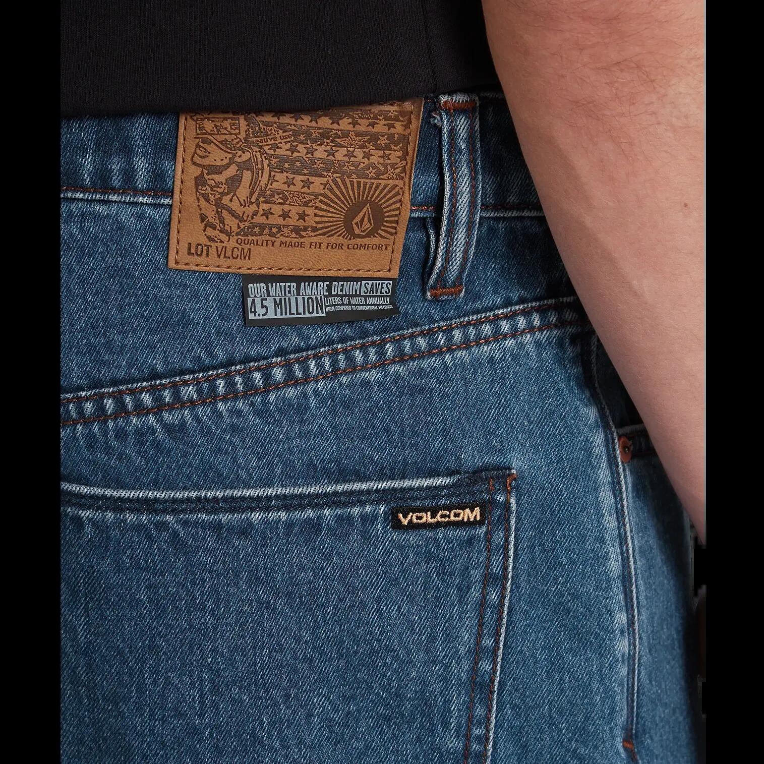 Volcom Billow Shorts Indigo-Blau 6/7