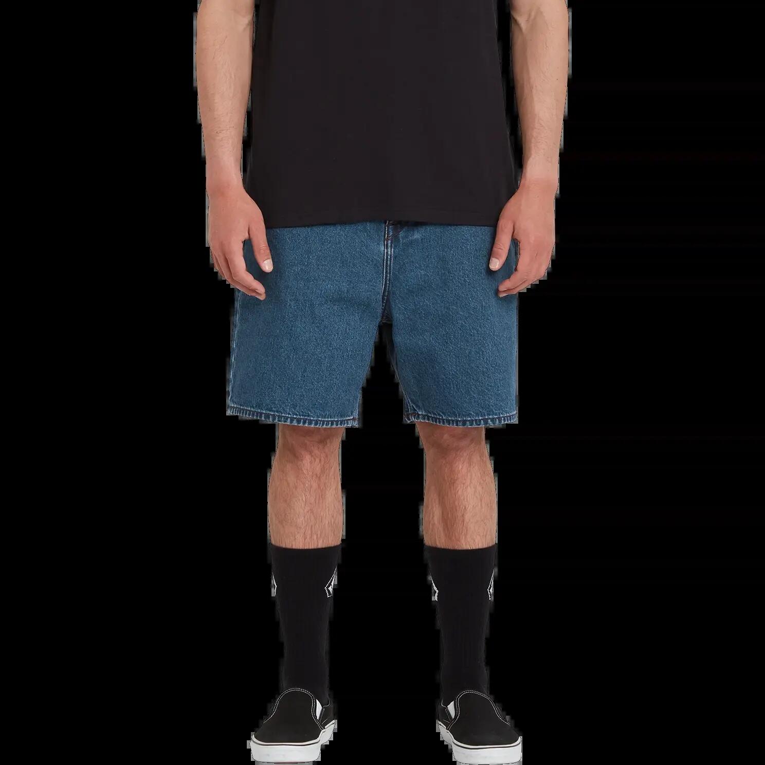 Volcom Billow Shorts Indigo-Blau 3/7