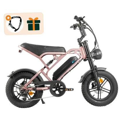 V20 Pro Mini - Fatbike électrique - 16 pouces - batterie 468Wh - Or rose