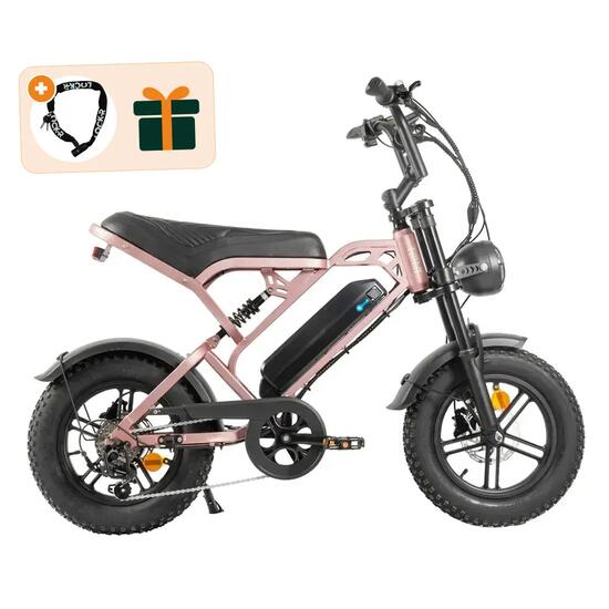 V20 Pro Mini - Fatbike électrique - 16 pouces - batterie 468Wh - Or rose