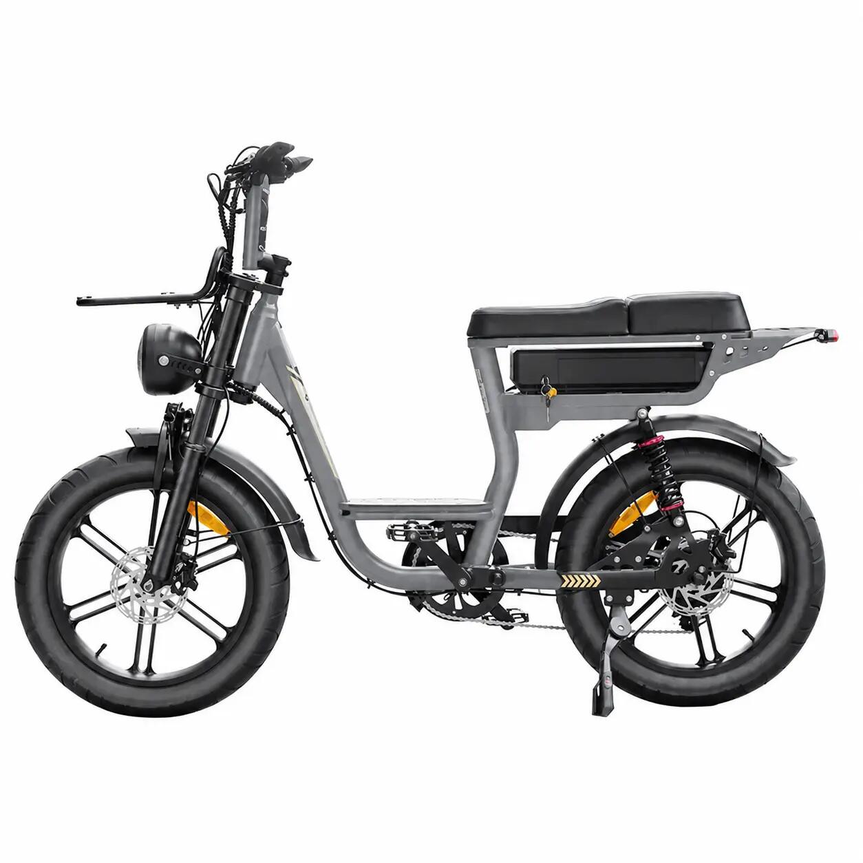 V20 Comfort - Electric fat bike - 20 inch - 250W - 720Wh - Grey 3/3