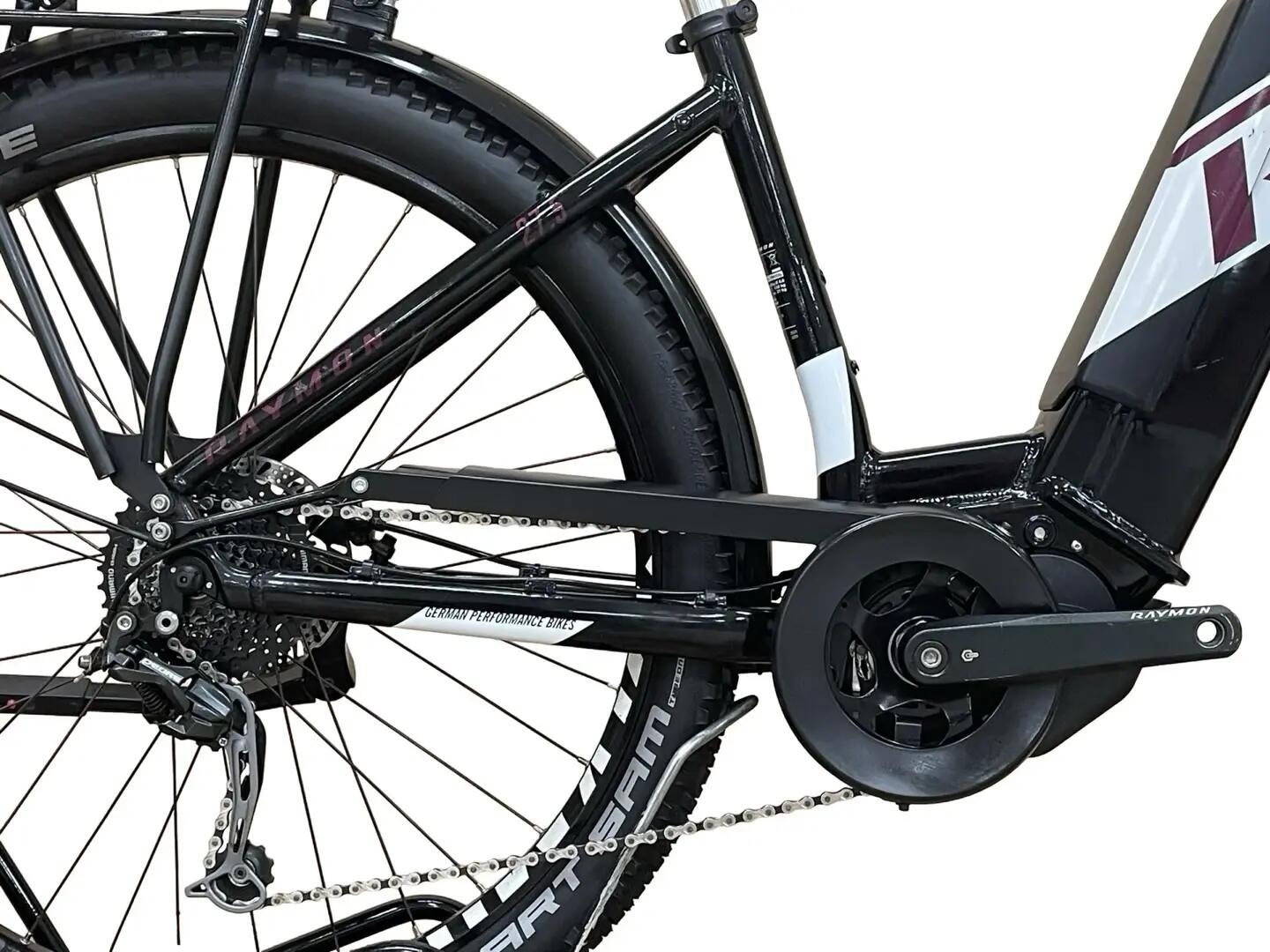 Reconditionné - Vélo électrique Raymon Crossray E 4.0 Shimano Deore - comme neuf 12/14