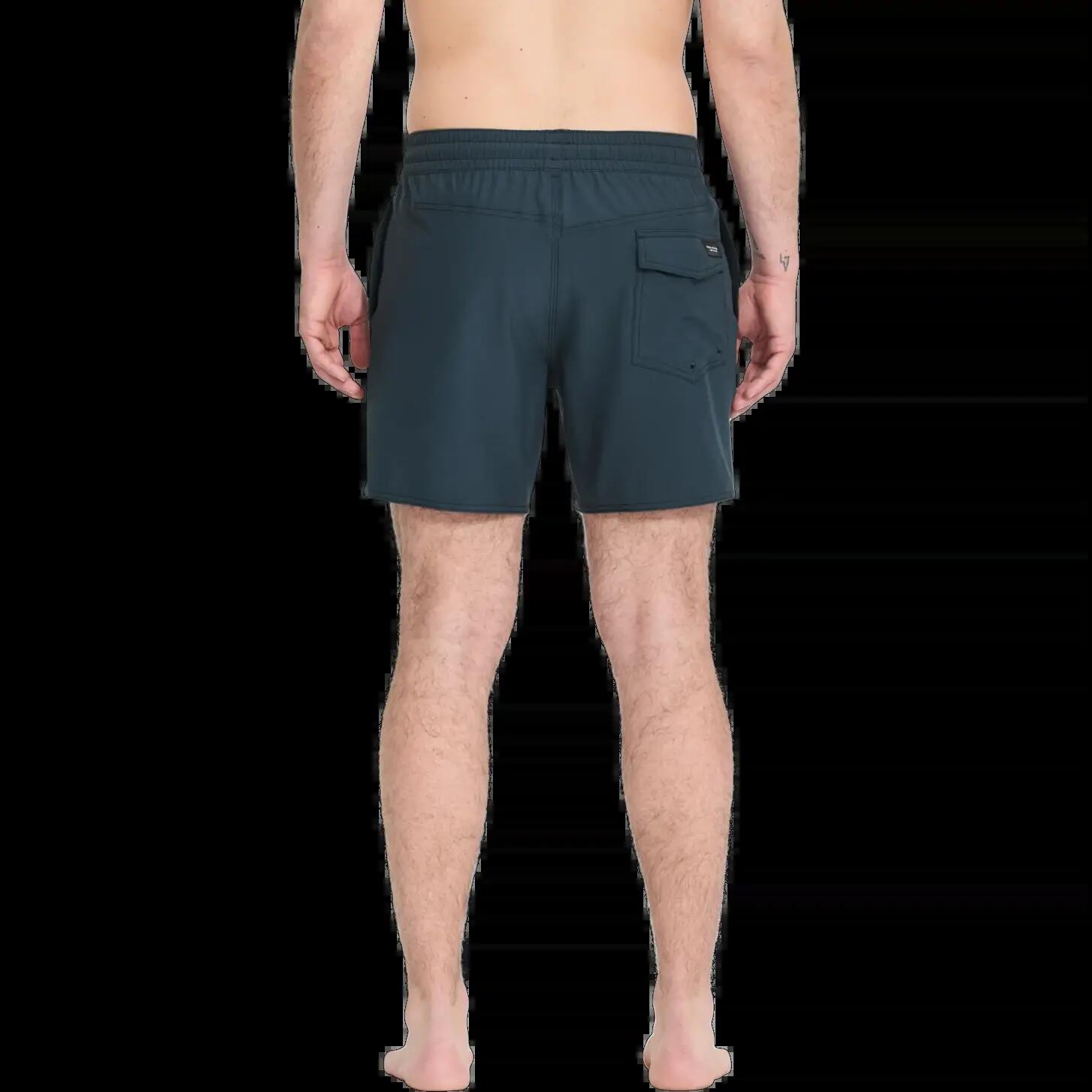 Maillot de bain Volcom Lido Solid Trunk Bleu Minuit 2/4