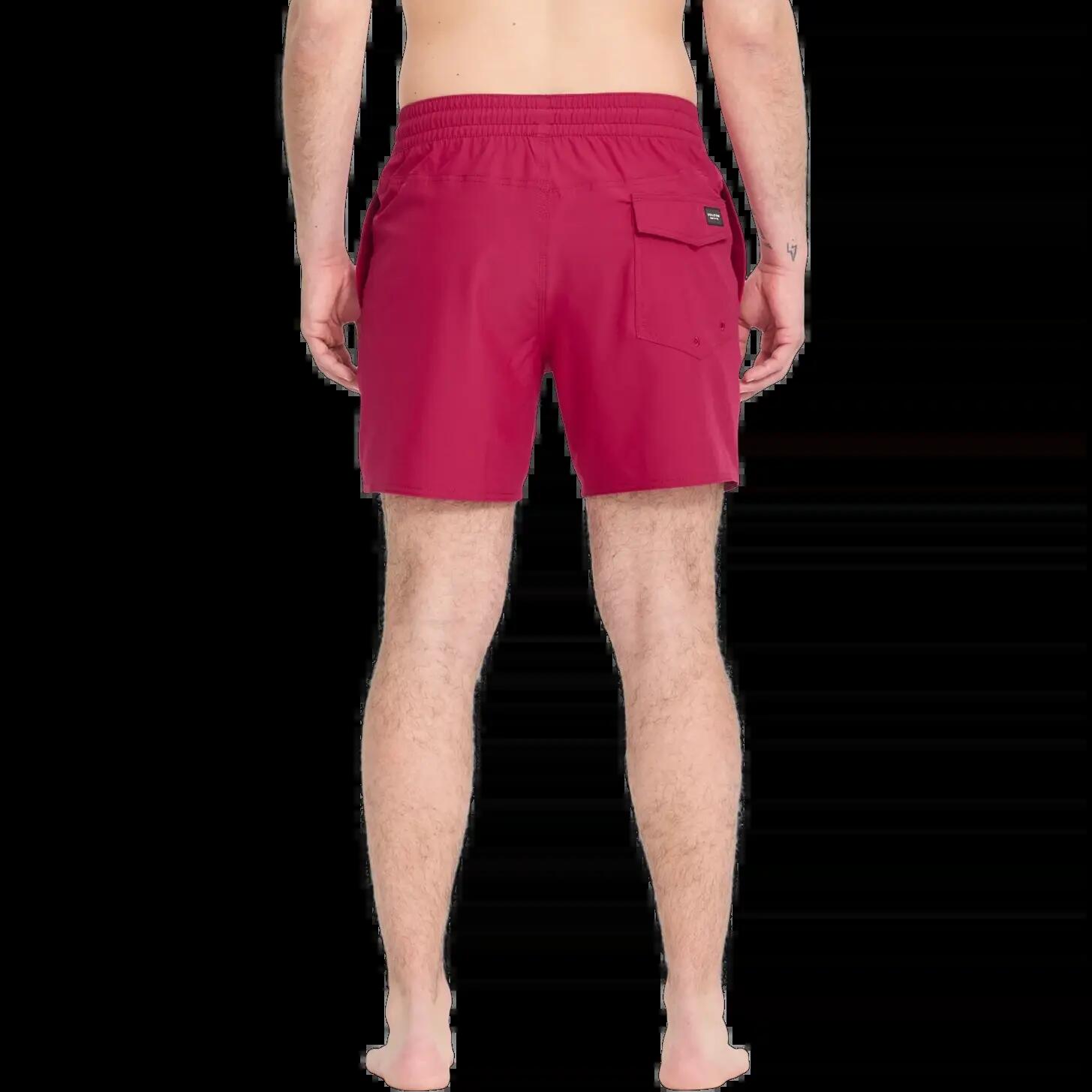 Maillot de bain Volcom Lido Solid Sangria 2/2