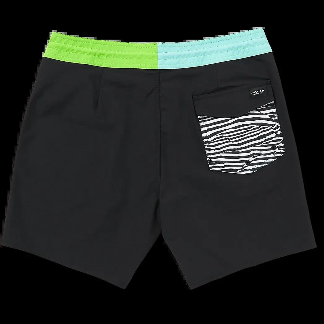 Fato de banho Volcom About Time Liberators Preto 2/2