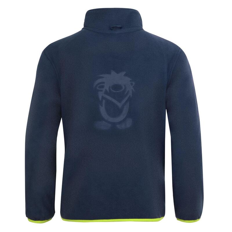 Veste polaire enfant Oppdal XT respirante isolante Bleu Marine/Lime