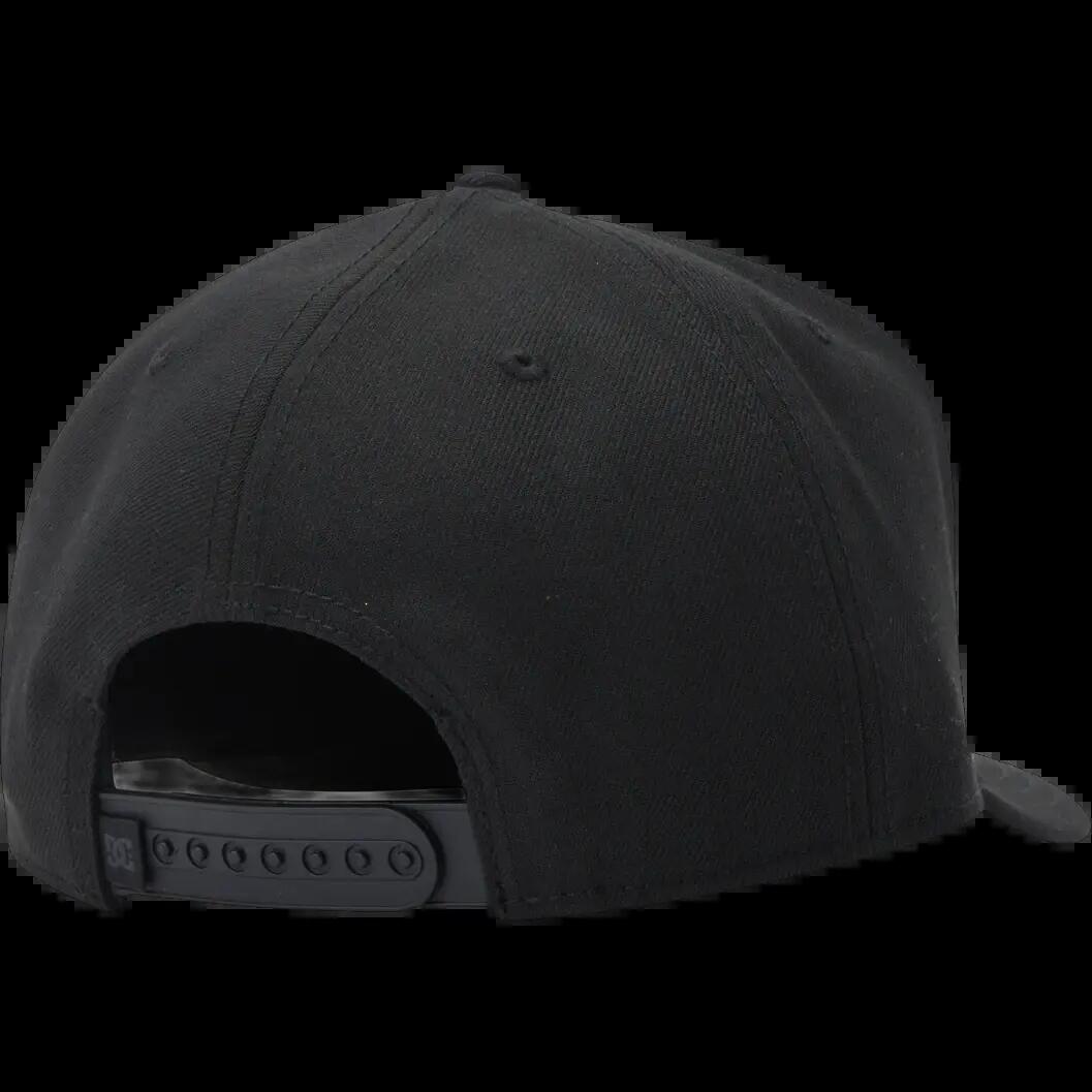Boné DC Shoes Empire Preto Bege 2/3