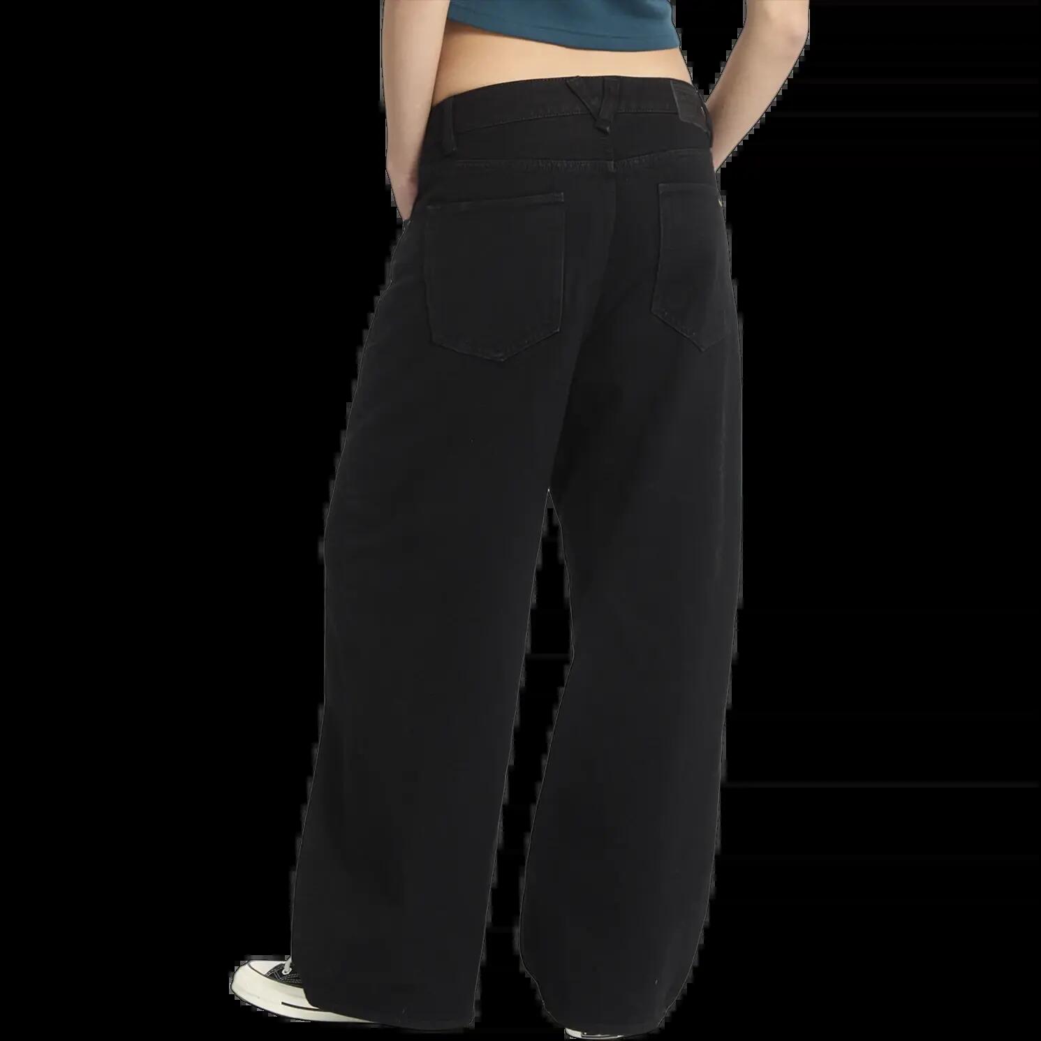 Pantalon Volcom Beeggy Denim Noir Combo 2/2