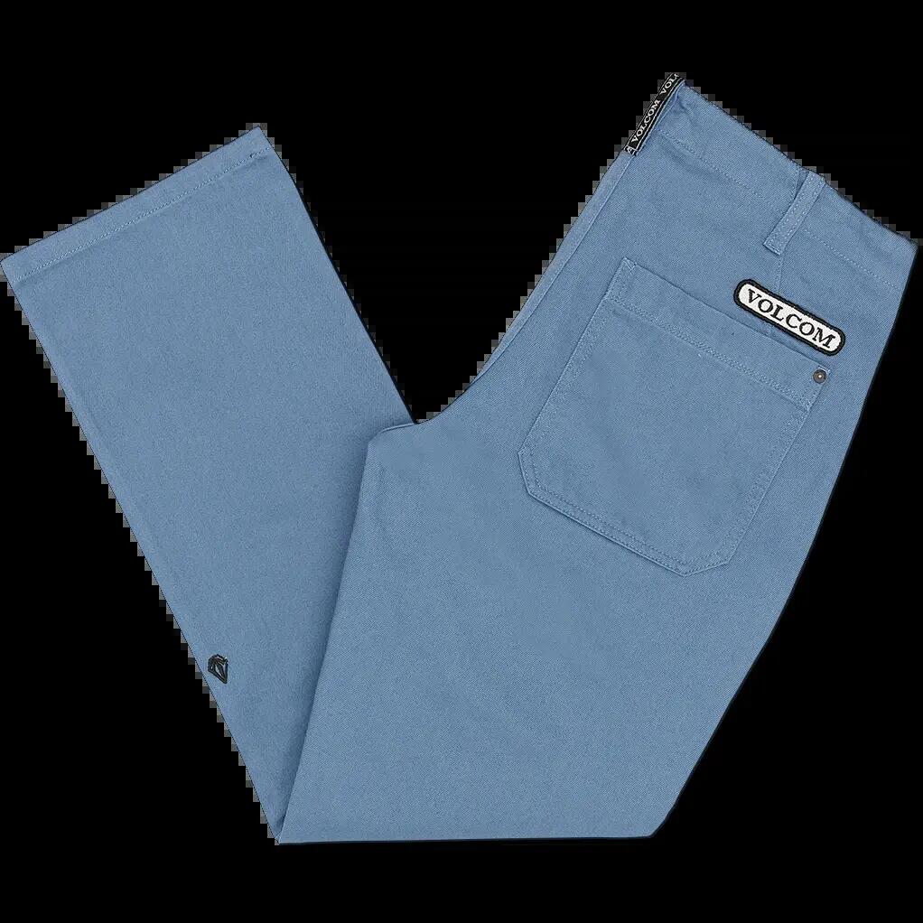 Pantalon Volcom Sawhorse Denim Myrtille 2/2