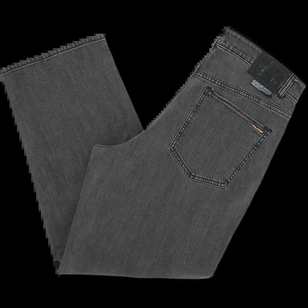Calças Volcom Billow Denim Cinza 2/2