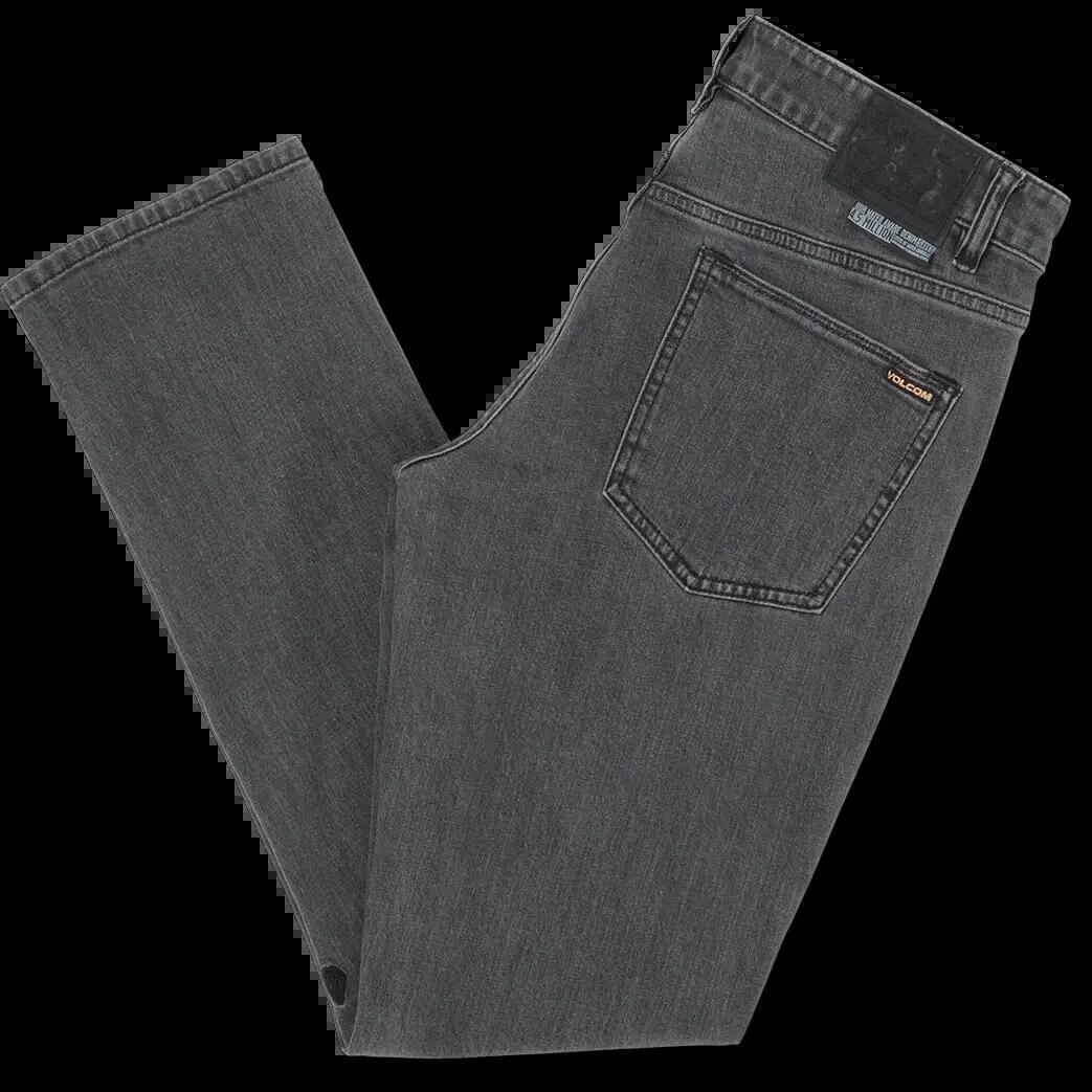 Calças Volcom Vorta Preto Cinza L32 5/7