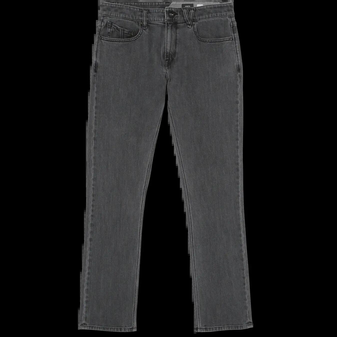Calças Volcom Vorta Preto Cinza L32 4/7
