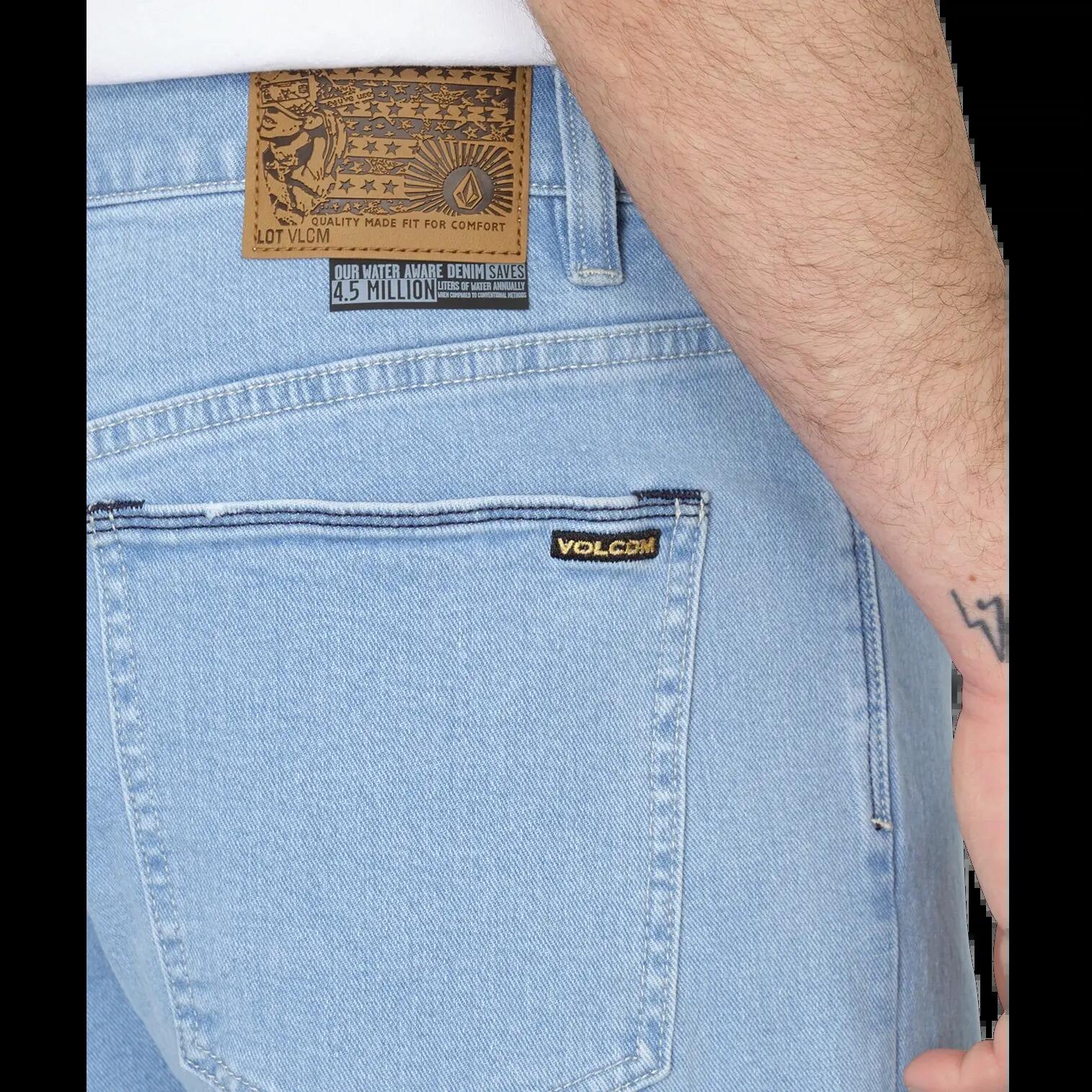 Calças Volcom Modown Azul Claro 4/7