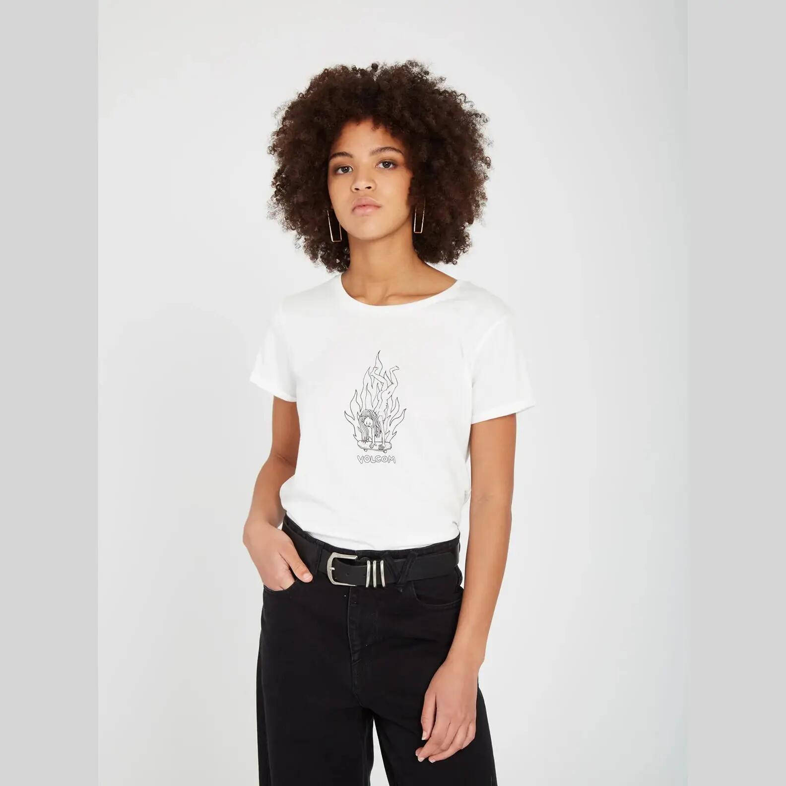 Camiseta Volcom Radical Daze Blanco 3/3