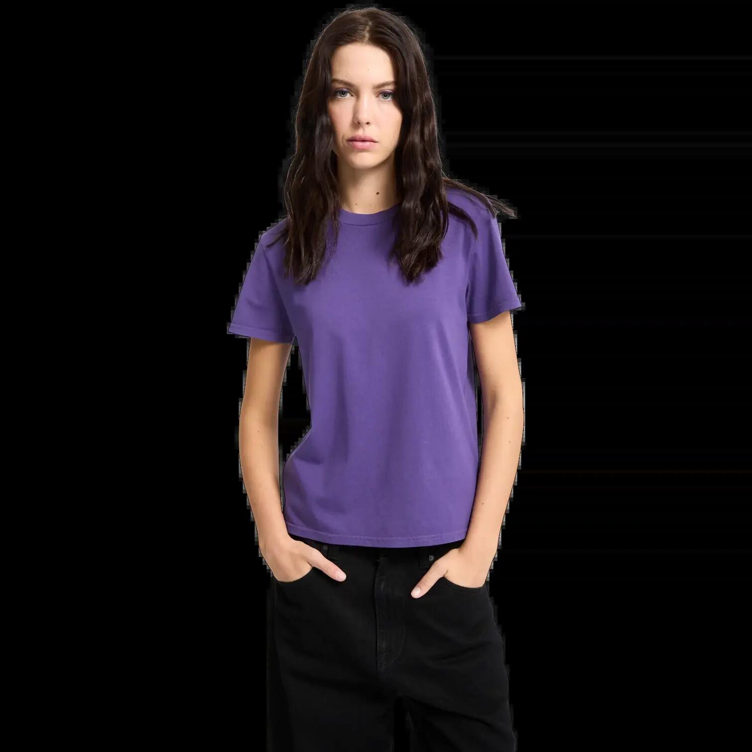 T-shirt Volcom Solid Stone Emb Acai Jaune Aube 5/8