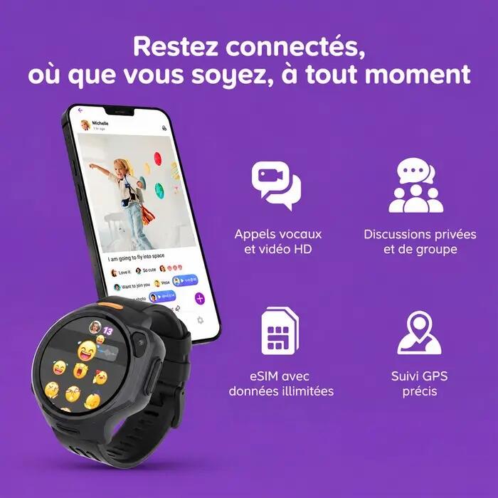 Montre connectée FONE R2 Barbe à Papa 7/7