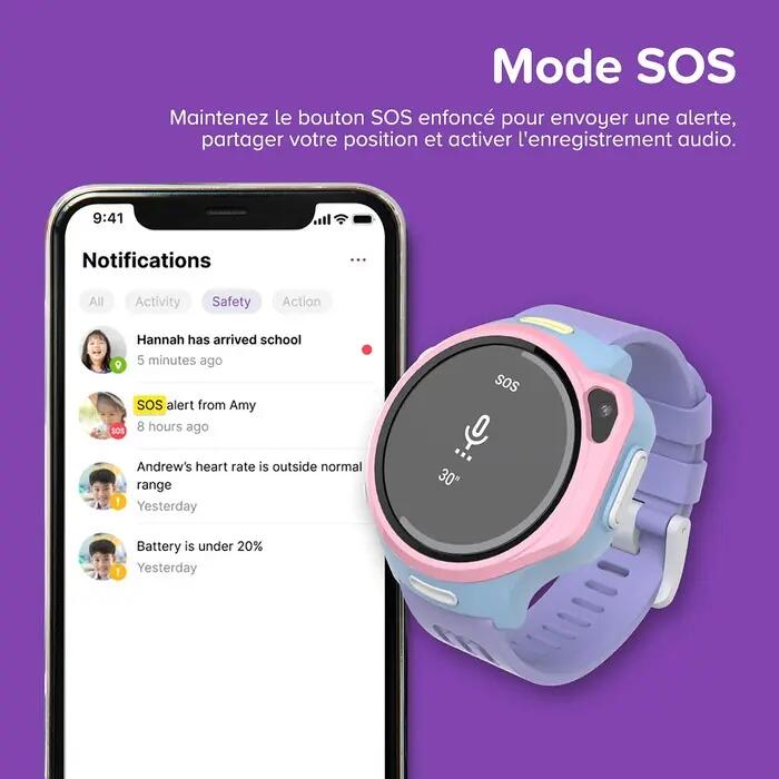 Montre connectée FONE R2 Baies mélangées 7/7
