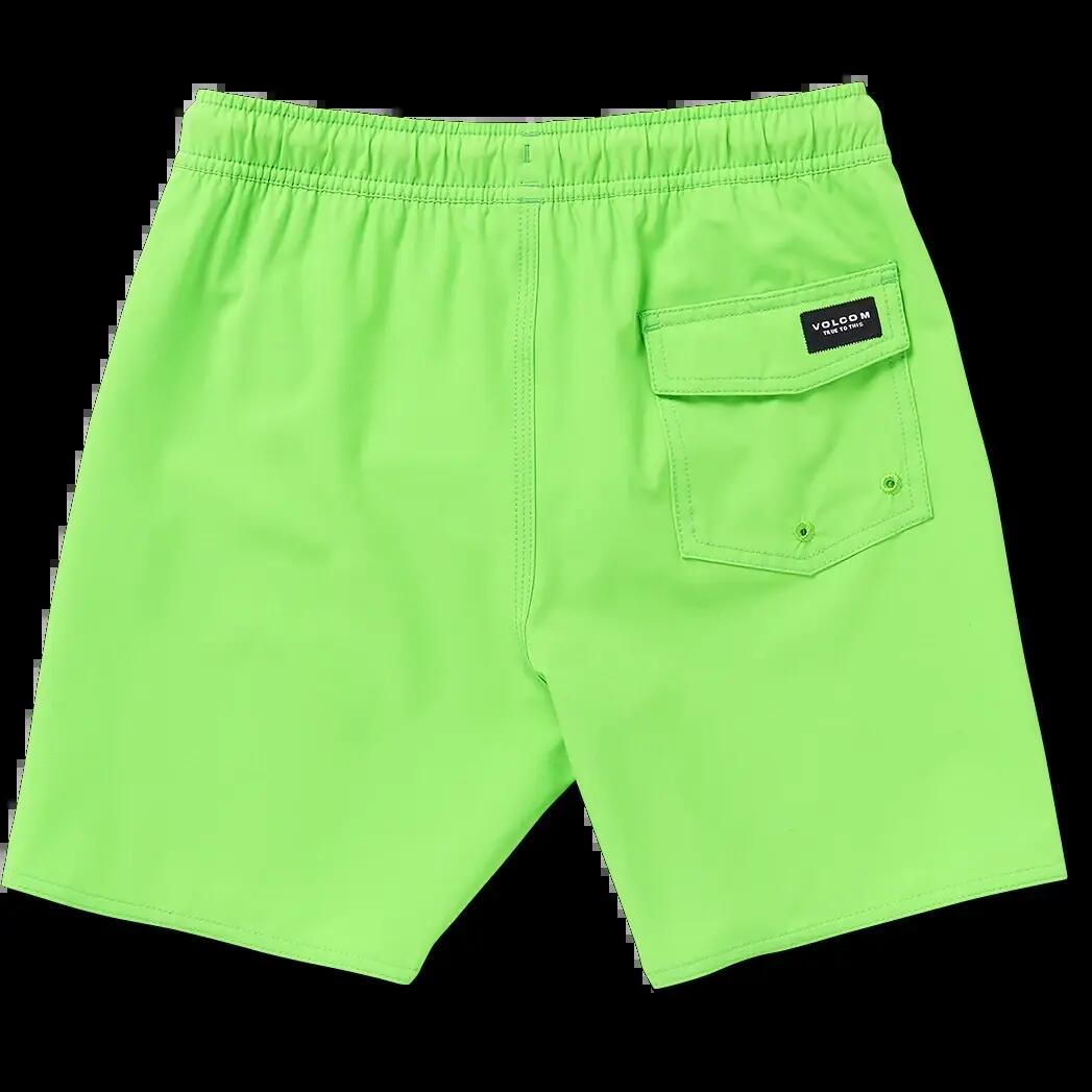 Fato de banho Volcom Lido Solid Verde Elétrico 2/2